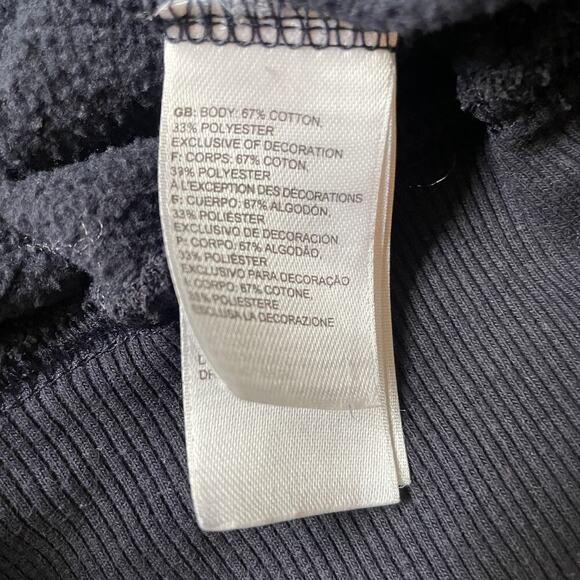 The North Face Half Dome Hoodie | Navy Blue, Fleece-Lined, Pullover, Medium - Picture 8 of 8